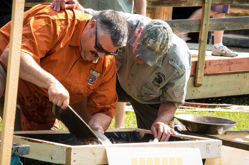 FSJ mayor only politician to find gold at the Gold Panning Championships in&nbsp;Taylor