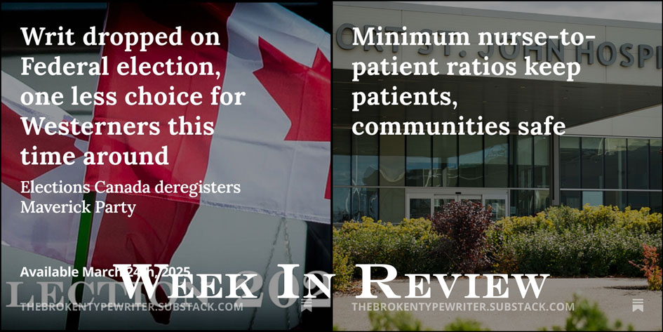 WEEK IN REVIEW: Last week of March&nbsp;2025